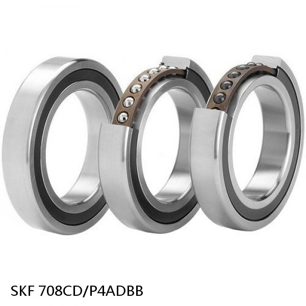 708CD/P4ADBB SKF Super Precision,Super Precision Bearings,Super Precision Angular Contact,7000 Series,15 Degree Contact Angle